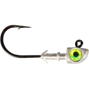 Z-Man DE601-03PK2 Diezel Eye Jigheads 6/0 1 Oz Chartreuse 2 Pack