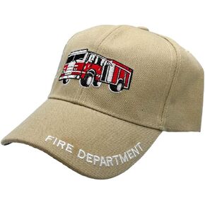 Black Duck Brand Embroidered Fire Department Baseball Hat/Cap