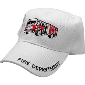 Black Duck Brand Embroidered Fire Department Baseball Hat/Cap