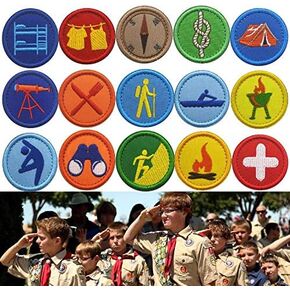15pcs Boy Scouts Morale Tactical Military Patch - The Merits of Scouting