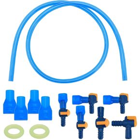 16pcs Replacement Bite Valve Silicone Nozzles ON-Off Switch Bite Valve Tube Nozzle Replacement with High Flow Replacement Tube replacement bite valve kit