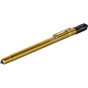 Streamlight 65024 Stylus 11-Lumen White LED Pen Light with 3 AAAA Alkaline Batteries, Gold