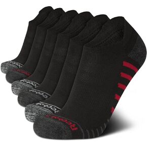 جوارب ريبوك الأساسية للرجال قابلة للتنفس بدون عرض ذات قصة منخفضة (6 أزواج) in Kuwait