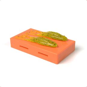 Soft Plastiс Mold Lure Making Injection Molds Fishing Lures Two Cavity Horny Toad 4''
