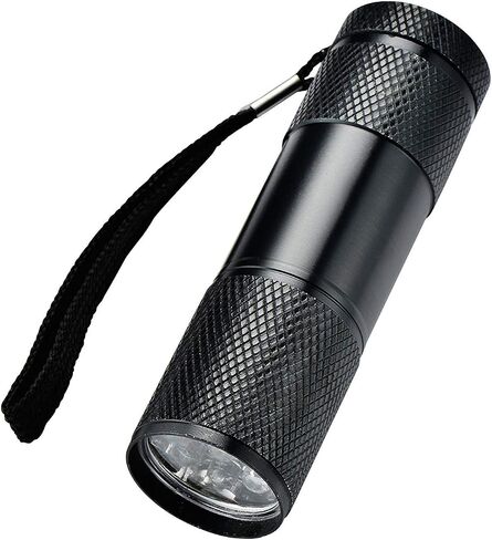 6 Pack UV Blacklight 9 LED Flashlight Torch Light Outdoors Etc (6 Pack) in Saudi Arabia