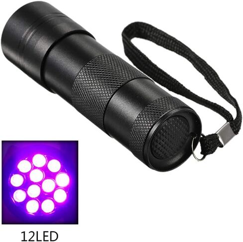 6 Pack UV Blacklight 9 LED Flashlight Torch Light Outdoors Etc (6 Pack) in Saudi Arabia
