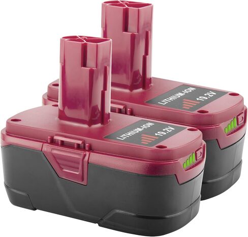 19.2V 6.0Ah! High-Output Battery for Craftsman C3 19.2-Volt Battery [Lithium-ion Type] XCP DieHard 315.115410 315.11485 130279005 1323903 120235021 11375 11376 Tools Battery in Saudi Arabia