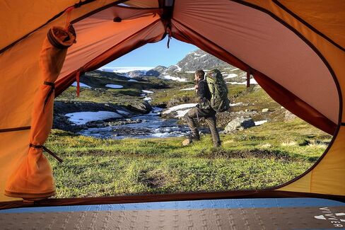 Self Inflating Lighweight Sleeping Pad - Compact, Thick and Durable -Ideal for Outdoor Camping, Hiking and Backpacking -Self-Inflating Sleep Pad is Sleeping Bags. No Air Leakage in Saudi Arabia