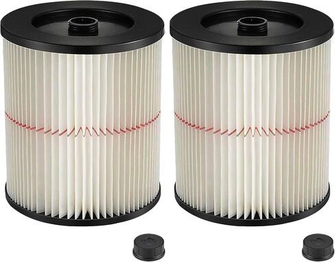 17912 & 9-17912 HEPA Vacuum Filter Compatible with Craftsman, Filter No.9-17912 fits 5, 6,8,9,12,14,16 and 32 gal vacs or larger made after 1988 in Kuwait