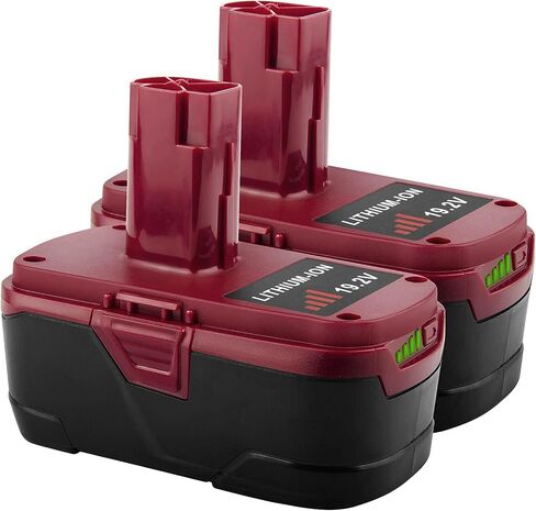19.2V 6000mAh Lithium Battery Replacement for Craftsman C3 XCP Craftsman 19.2 Volt Battery 130279005 1323903 130211004 11045 315.115410 315.11485 315.11485 120235021 130211004 Drill Battery in Saudi Arabia