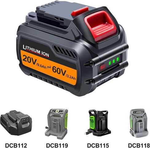 DTK 40V 3.5Ah Battery Replacement for Worx 40V Battery WA3580 WG180 WG280 WG380 WG580 Replacement for Worx 40V Lithium Battery in Saudi Arabia