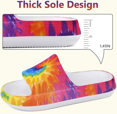 KOUECI Kids Cloud Slides Boys Girls Shower Slippers Slip on Slide Sandals Non-slip Summer Beach Pool Shoes in Kuwait