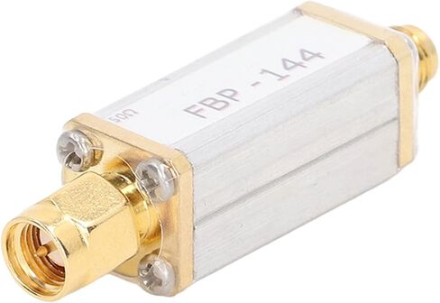 144 ميجا هرتز 2 متر مرشح تمرير الموجة سبائك الألومنيوم توافق واسع نطاق تمرير مرشح خسارة منخفضة مع واجهة SMA 50 أوم لعمال المناجم والهوائيات in Saudi Arabia