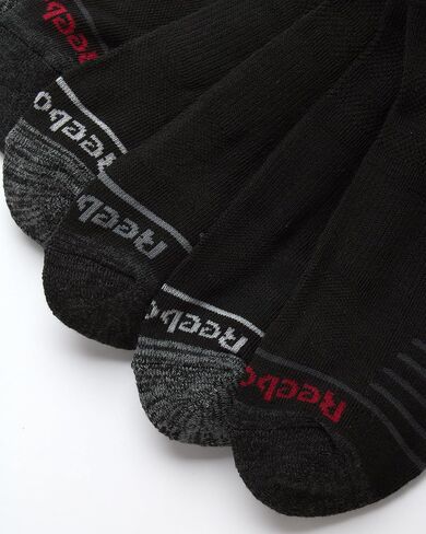 جوارب ريبوك الأساسية للرجال قابلة للتنفس بدون عرض ذات قصة منخفضة (6 أزواج) in Kuwait