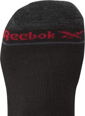 جوارب ريبوك الأساسية للرجال قابلة للتنفس بدون عرض ذات قصة منخفضة (6 أزواج) in Kuwait