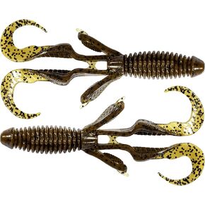 Z-Man GR45-46PK4 Gremlin, 4.5" Green Pumpkin, 4 Pack