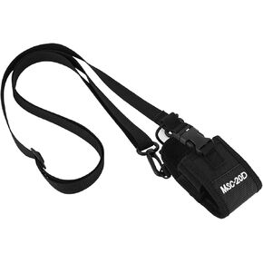 Nylon Portable Shoulder Strap Case Holder for Walkie Talkie