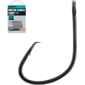 BKK Hooks A-BR-5051 Mutsu Circle Light-Ss (B-25) Size 5/0# 25 Pack