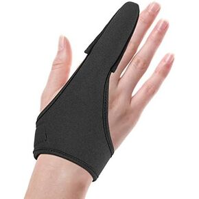 Fishing Finger Glove, Casting Glove Fishing, Anti-Slip Index Finger Protector, Elastic Single Finger Fishing Gloves with Hook and Loop Closure for Outdoor Fishing, 1 Piece
