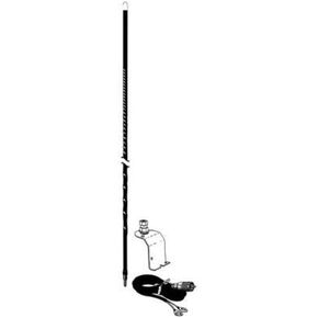 Accessories Unlimited AU420-B Four Foot Under Hood CB Antenna Kit (Black)