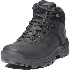 Timberland Men's Flume Mid Waterproof Hiking Boot, Black Full-Grain-NEW 2024, 11