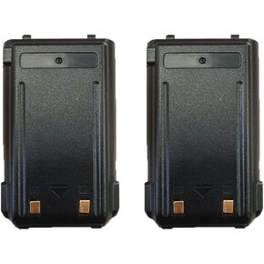 BAOFENG Battery UV-S9 Plus Two Way Radio Rechargable 2800mAh UV-S9X3 Battery Large Capacity with USB Fast Charger Li-ion Battery for UV-S9 Ham Radio (1pc Battery+Cable)