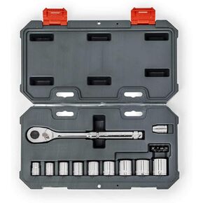Crescent 15 Pc 3/8" Drive 6 Point SAE Mechanics Tool Set - CSWS38SAE15