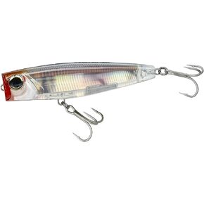 Yo-Zuri R1412-RGLM: 3D Inshore Popper (F) 120Mm 4-3/4", Real Glass Minnow