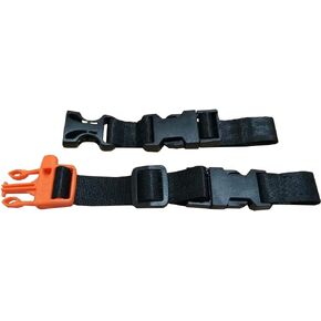HDHYK Backpack Chest Strap- Nylon - Adjustable Universal (Black)