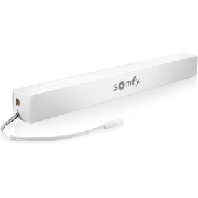somfy Rechargeable Lithium-ion Battery Pack for External Battery Wire Free Motors - 12V Rechargeable Battery Wand - Charge Your Motorized Shades, Curtains or Awning Just Once A Year - #9021217