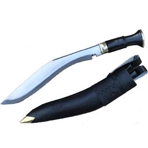 13" Service Kukri - High Carbon Steel Khukuri, Hand Forged Knives, Nepal Traditional Kukris