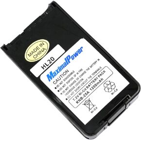 MaximalPower RB Ken KNB-25A 1200mAh Ni-CD Two-Way Radio Battery for Kenwood TK-2140, TK-3140 (Black)