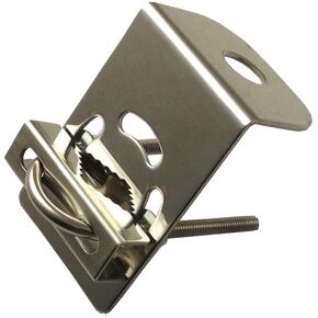 TW-CR Mount Bracket Stainless Steel 16mm Hole for L Type UHF Female (SO-239) for 144/440MHz Ham Mobile Antenna