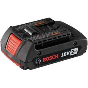 BOSCH BAT612-2PK 18V Lithium-Ion 2 Ah Standard Power Batteries, 2-Pack