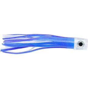 C&H, Lil Stubby Lure, Blue/White Skirt, Flat Head, 5.5 in / 14 cm
