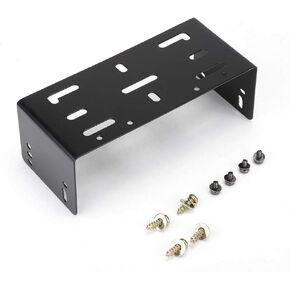 Walkie Talkie Mounting Brackets, for Kenwood TK7160 TK7160H TK8160 TK6110 TM271A TM481 Two Way Radio Mounting Holder with Screws