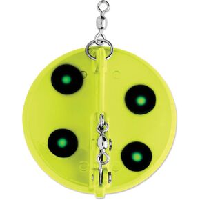 Luhr Jensen 3 Dipsy Magnum Diver, Flo Chart/Green UV