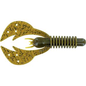 Big Bite Baits 3" Kamikaze Craw/Green Pumpkin (8 Pack)