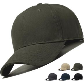 Oversize Baseball Cap XL Big Head Hats for Men Large Head Hats Dad Hat Adjustable 23.6"-25.6"