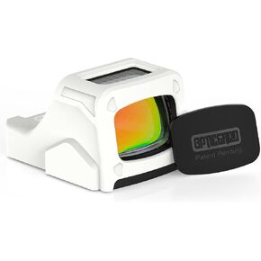 غطاء النطاق المتوافق مع Holosun 508T يحمي بصرياتك أثناء العمل من الغلاف الضال والسقوط، تصميم سهل التركيب ومقاوم للصدمات يتضمن غطاء عدسة قابل للفصل للحماية باللون الأبيض