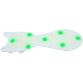 Dreamweaver Lures Spin Doctor Flasher، أبيض فارغ/Mountain Dew Crush Glow