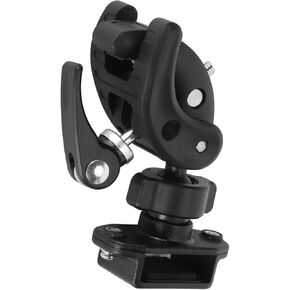 Walkie Talkie Bracket, Versatile Mounting Options Adjustable Handheld Radio Bike Holder, Secure and Stable Clamp for Two Way Radio