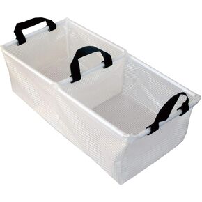 AceCamp 1710 Transparent Double Folding Basin, White