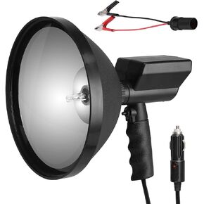 EVTSCAN Spotlight Flashlight, 100W HID Handheld Torch Hunting Spot Light Work Spotlight Camping Fishing Boat