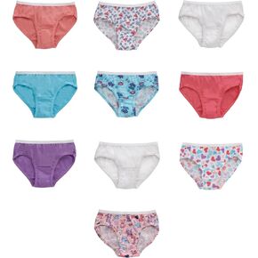 Hanes Girls And Toddler Assorted Briefs, Brief - Assorted - 10 Pack, 4T-5T US in Saudi Arabia