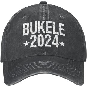 Nayib Bukele 2024 Hat Women Baseball Caps Trendy Caps Black