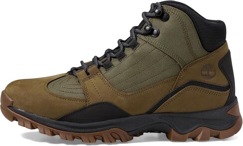 حذاء Timberland الرجالي Mt Maddsen مضاد للتعب والمشي لمسافات طويلة من الجلد ومقاوم للماء، لون نوبوك زيتوني، عرض 8.5 in Saudi Arabia