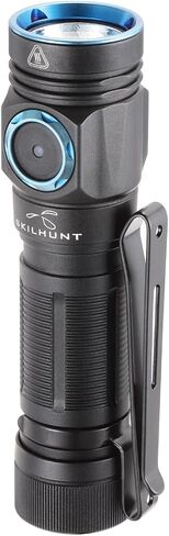SKILHUNT Headlamp Flashlight -1000 Lumen, FloodLight H04 RC Mini Hi CRI, Compact EDC Waterproof LED Headlight for Outdoor Camping Tactical Emergency Hands-free (H04 RC Mini High CRI + Battery) in Saudi Arabia