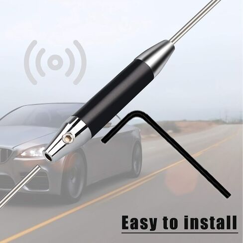 Retevis MA08 Mobile Antenna,UHF 400-470MHz Antenna Compatible with Retevis RT95 RT9000D RT98 RT73 RT97P RT97,Radio Antenna with SL16-J/M Connector,for Cars and Antenna Bases(1 Pack) in Saudi Arabia