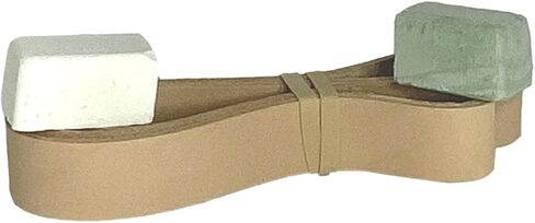 Leatherbeltman 1" x 30" Leather Honing & Polishing Belt for Sharpening - Buffing Compound Included in Saudi Arabia